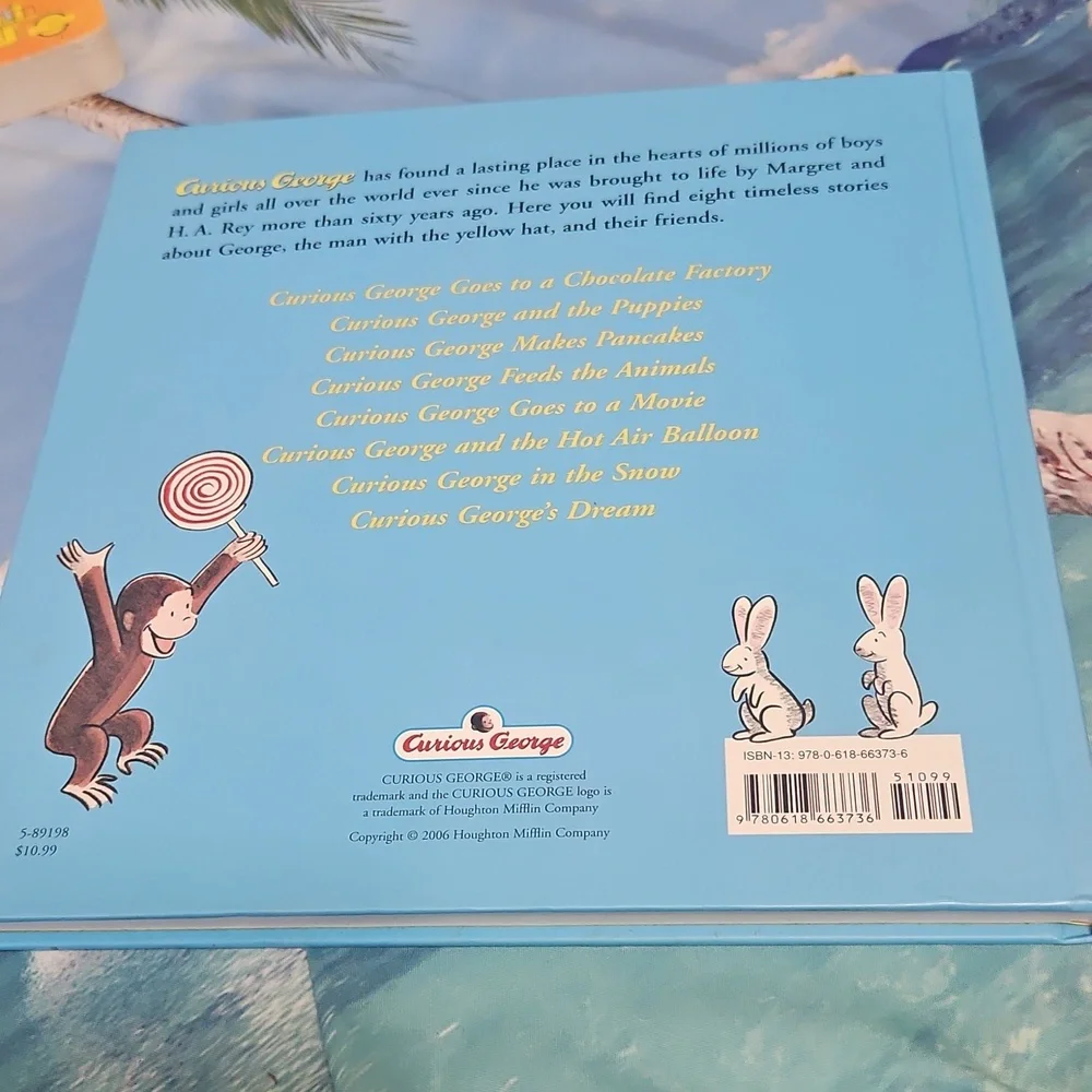 Books School Bundle Childrens Roadwork CURIOUS GEORGE in Good Shape